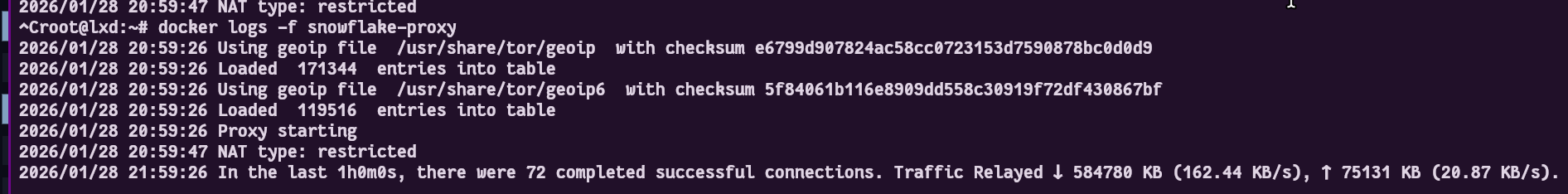 logs