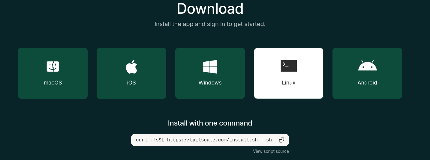 tailscale-download