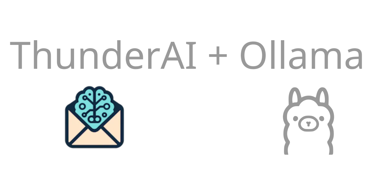 Thunderbird mit ThunderAI und Ollama AI